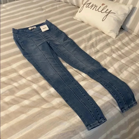 Free People Feel Alright Skinny Jeans Leggings - Picture 6 of 10